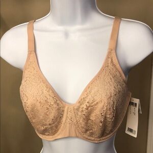 Chantelle Beige Lace Underwire Bra